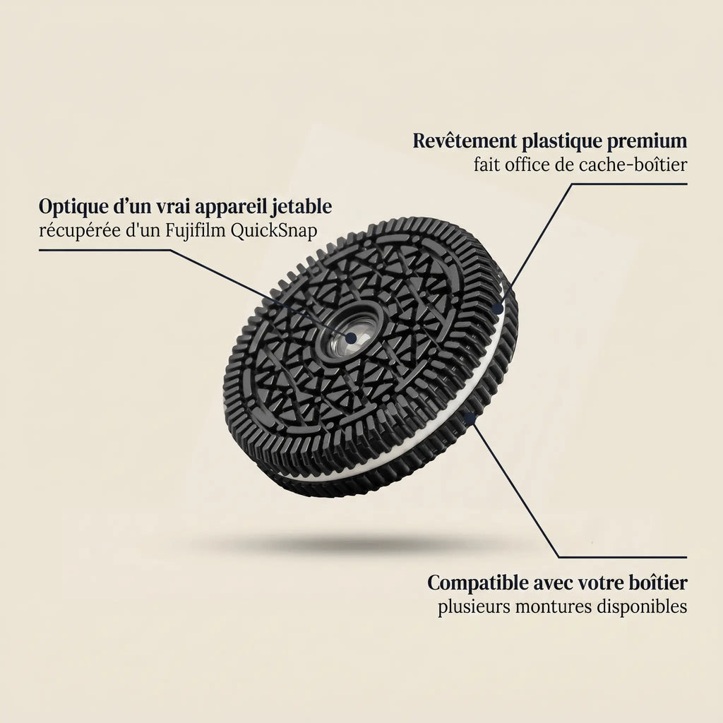 Fokale® Lentille Argentique Rétro